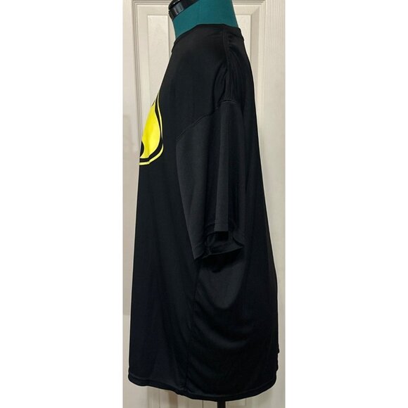 TM & DC Comics Yellow Batman Graphic Logo T-Shirt 100% Polyester Men Size Large - Picture 5 of 12